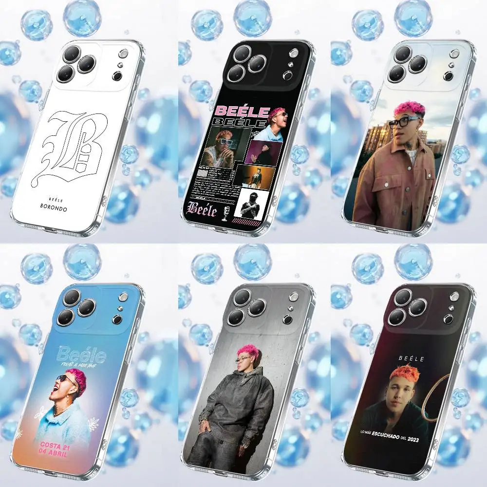 

B-Beele BORONDO Phone Case For iPhone 14,11,15,17,13,12,16,Plus,E,Air,Pro,Max,Mini Transparent Cover