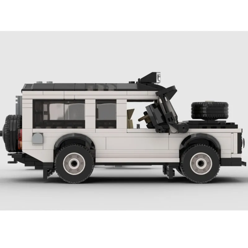 

MOC-185657 Classic New Iconic Sports Car Building Block Model, 424 Parts, Birthday Building Block Toy Gift for Boys and Children