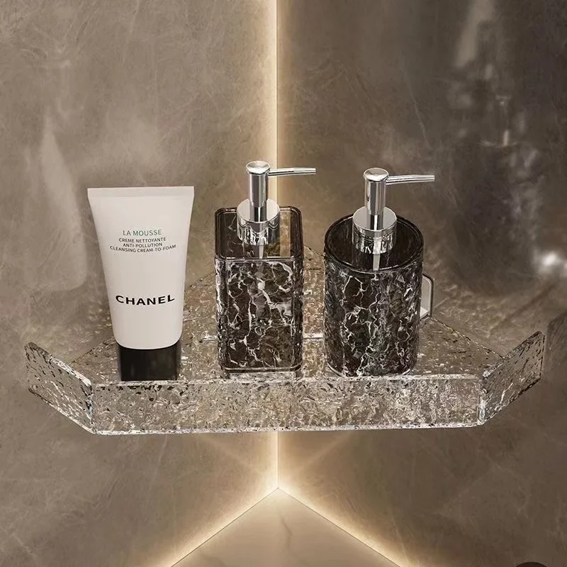 

1pc 450Ml Portable Glass Bottle Travel Liquid Hand Sanitizer Dispenser Bathroom Liquid Dispenser Bottle Bathroom Soap Dispenser