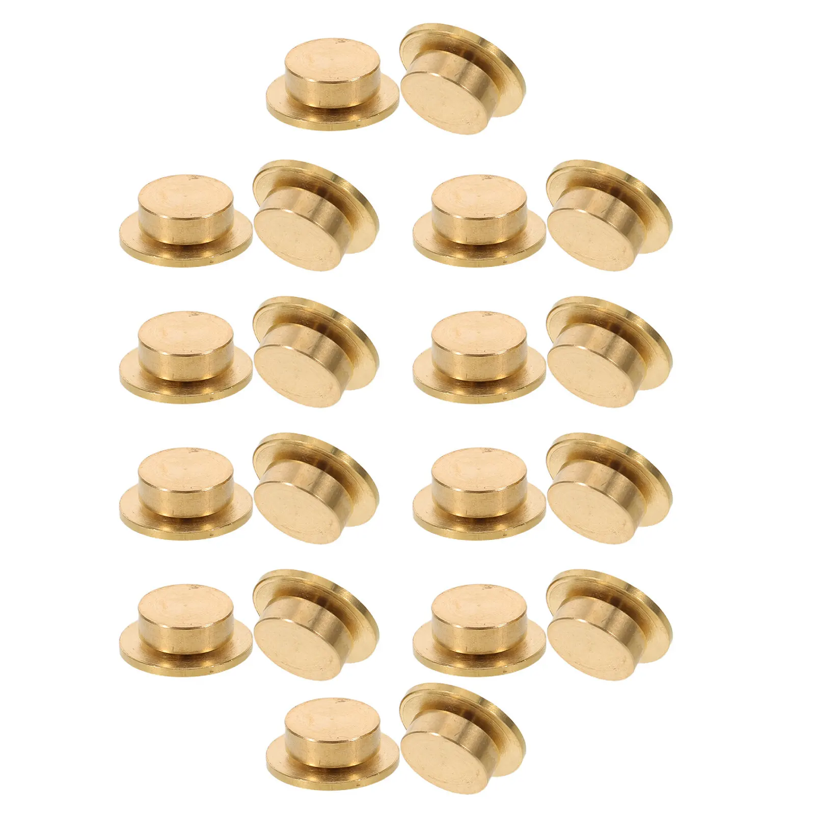 20Pcs High-Speed Nail Spinner Shaft Universal Rotating Bearing for Nail Art DIY Jewelry Accessories 0.39x0.39x0.12