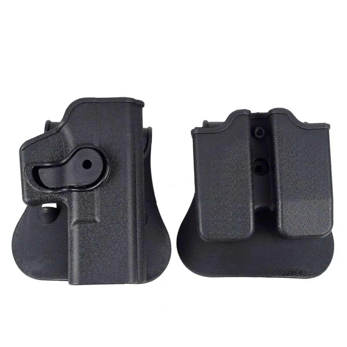 Tactical IMI Speed Draw Gun Holster Pistol Airsoft Holsters For Glock17 Case 9mm with Magazine Pouch Clip Loader Pouch Hunting
