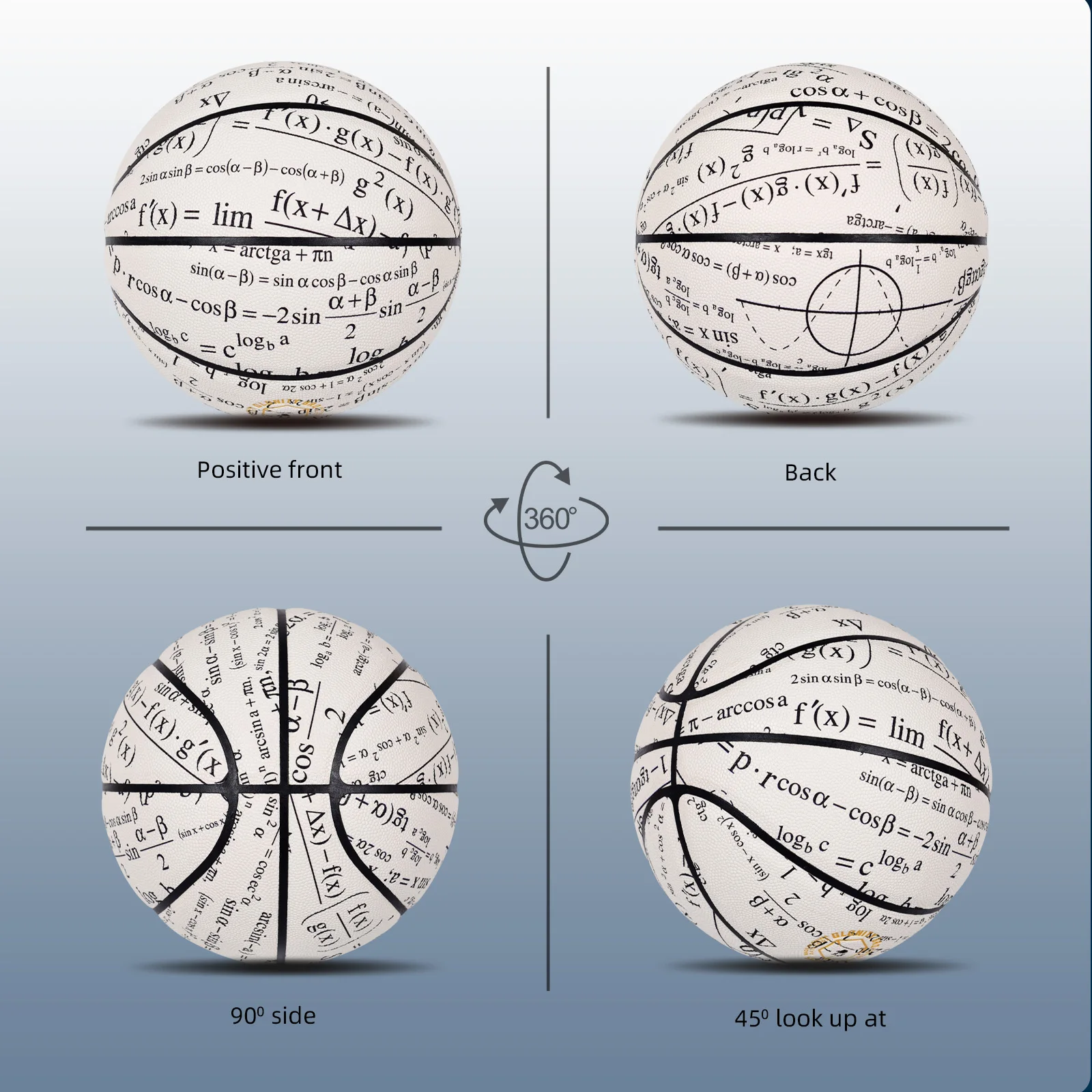 كرة سلة متوهجة في الظلام، كرة جلدية مركبة مضيئة متوهجة هدايا للرجال والنساء المراهقات كرة ليلية مقاس 6&7 #4