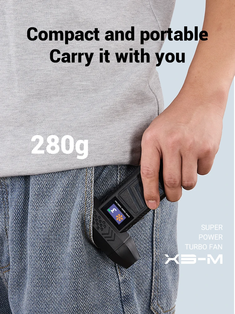 X3-M 터보 팬 130000RPM 강력 송풍기 미니 터보 제트 팬 3단 풍속 표시 휴대용 덕트 팬 전기 에어 더스터
