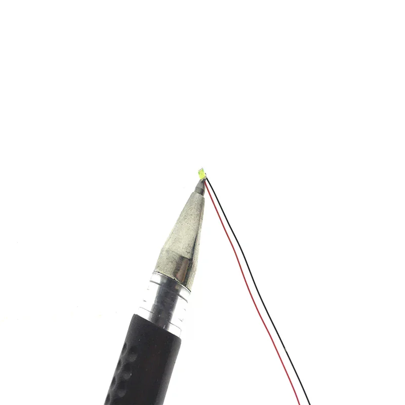 Light Railway Models! 10pcs 0805 FLASHING LED SMD Lamp Wired Micro Litz Led Pre-soldered Chip 30cm 3V Railway Model Toy