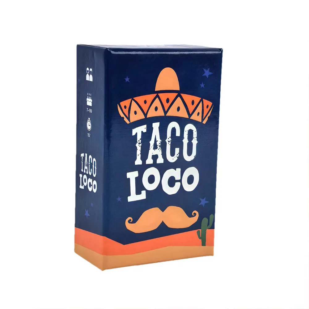 لعبة TACOLOCO Crazy Taco Board Game المحمولة متعددة اللاعبين التفاعلية لحفلات الترفيه باللغة الصينية والإنجليزية #4