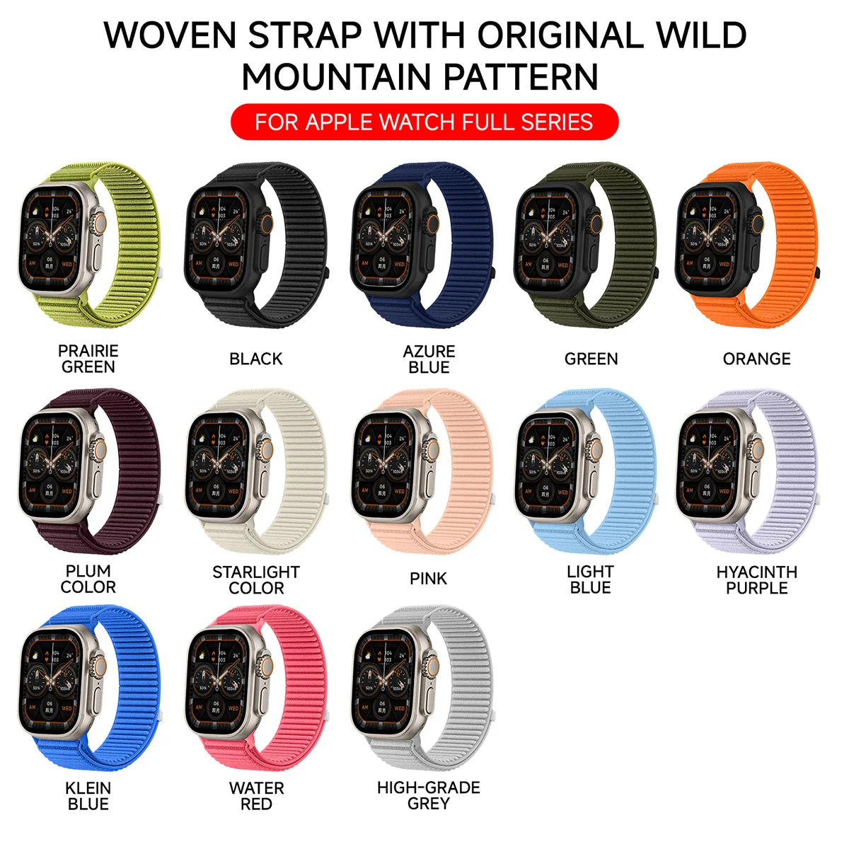 Pulseira esportiva trançada de nylon para apple watch band 10 42 46mm pulseira para iwatch 9 8 7 6 5 4 se ultra 2 49mm 46 45 44 42 41 40 38mm