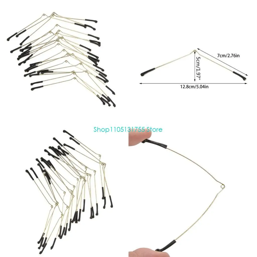 

K0EF 20Pcs Mini Size Line Splitter Divider Replacement Corrosions Resistant Line Splitter Divider Space Bean Swivels Tool