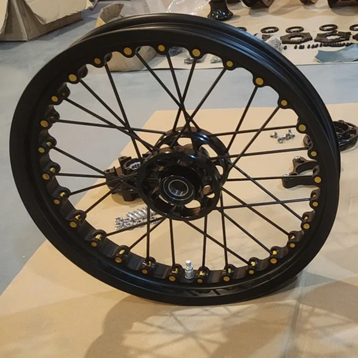Motorcycle Aluminum Anodized R 1200 GS Adventure  Road Race Rim Brake No Inner Tube Wheel Sets for BMW
