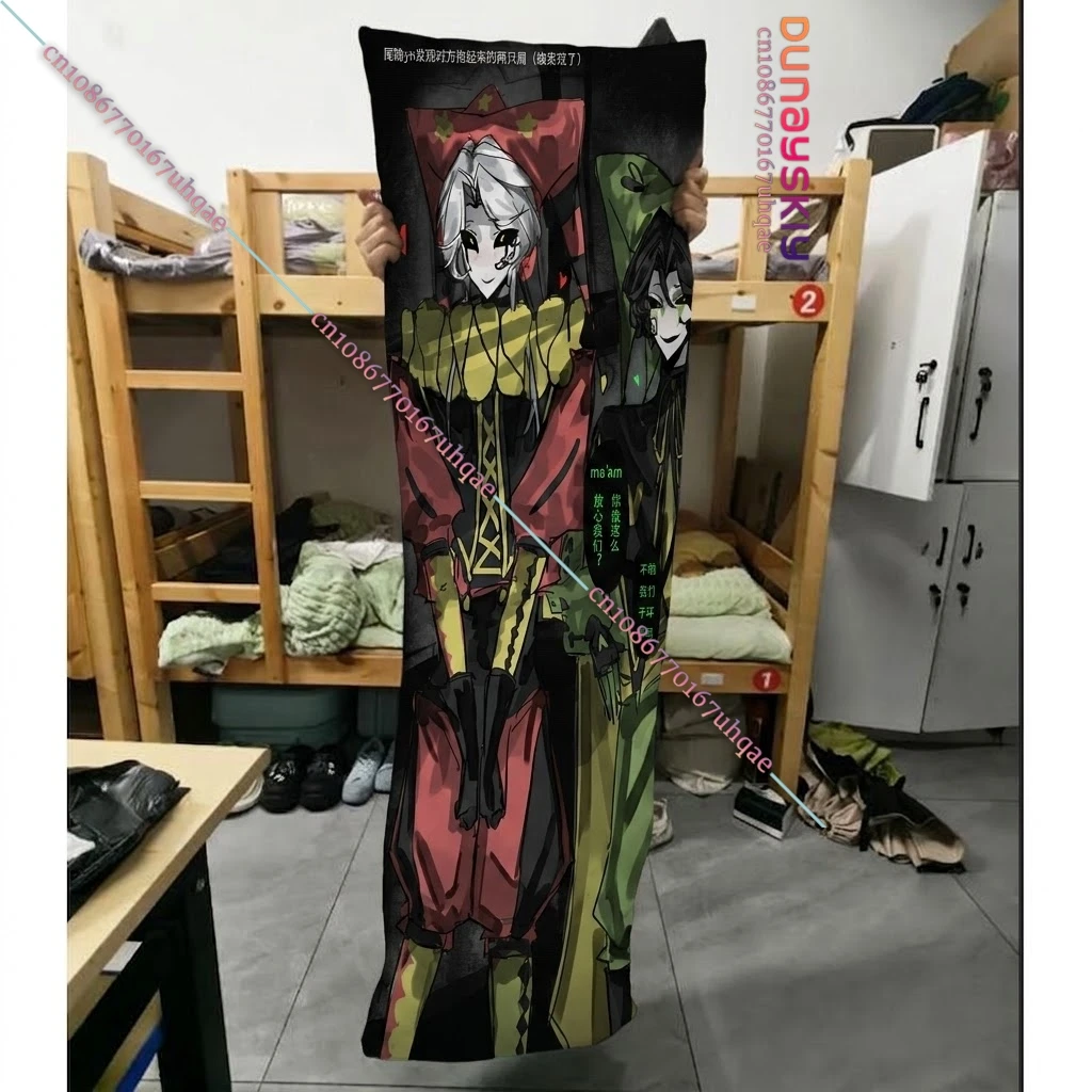 SAIKOU-Pierrot Cosplay Stuffed Soft Throw Pillow Sofa Back Cushion Props Gift Halloween Ornament Character Case2 Sisi Sarung