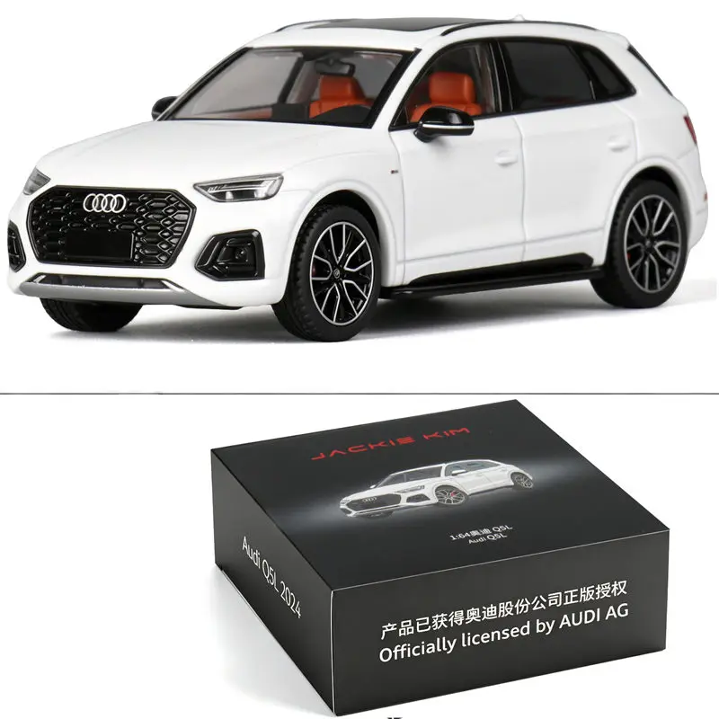 1/64 AUDI Q5 Q5L 2024 SUV Alloy Luxury Car Model Simulation