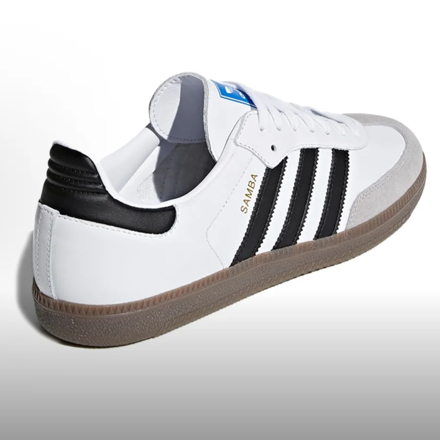 حذاء adidas SAMBA OG أنيق، ممتاز، بسيط، مريح، خفيف الوزن، للتنقل اليومي، حذاء رياضي كاجوال متين سهل الارتداء B7580