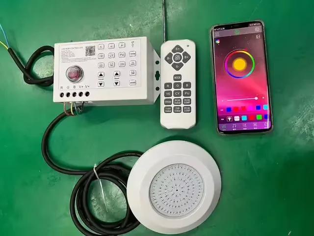12W DC12V RGB LED Zwembad Licht Bluetooth APP Controle Outdoor/Indoor Onderwater Licht Fontein Landschap Lamp Piscina Luz spotlight