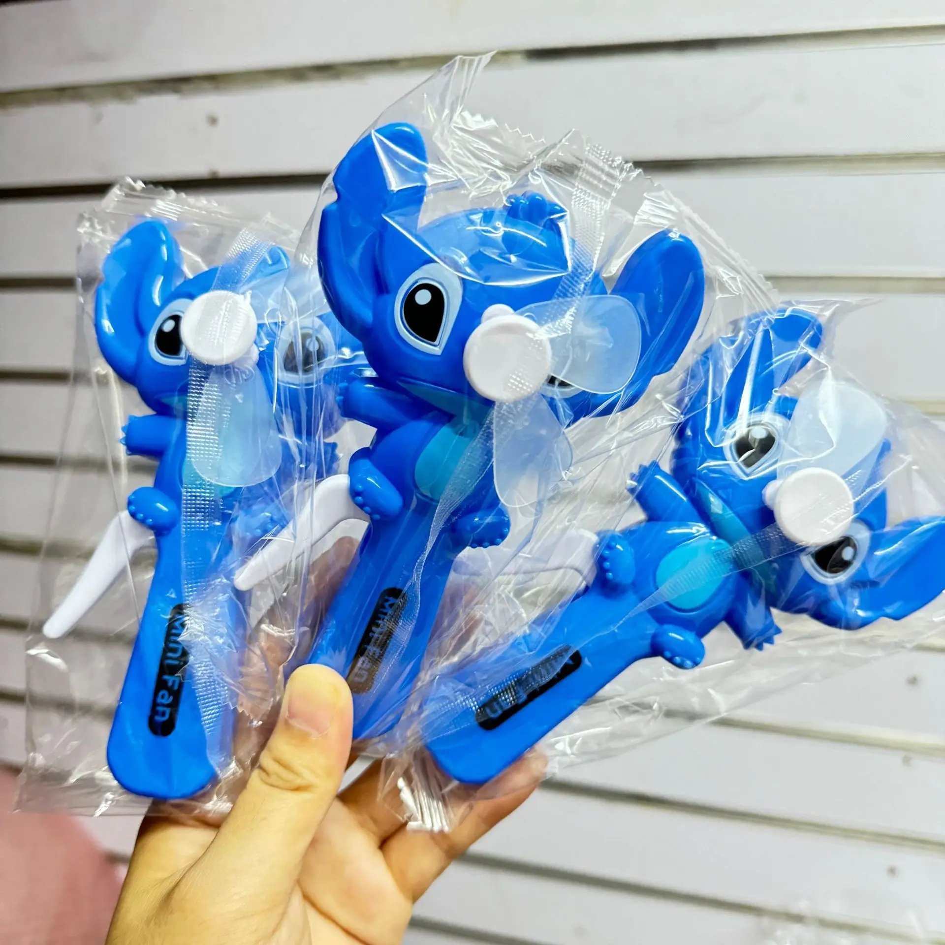 

Dinsey Anime Stitch Angel Handheld Small Fan for Kids Cartoon Kawaii Fans Students Portable Fashion Fan Summer Cool Supplies