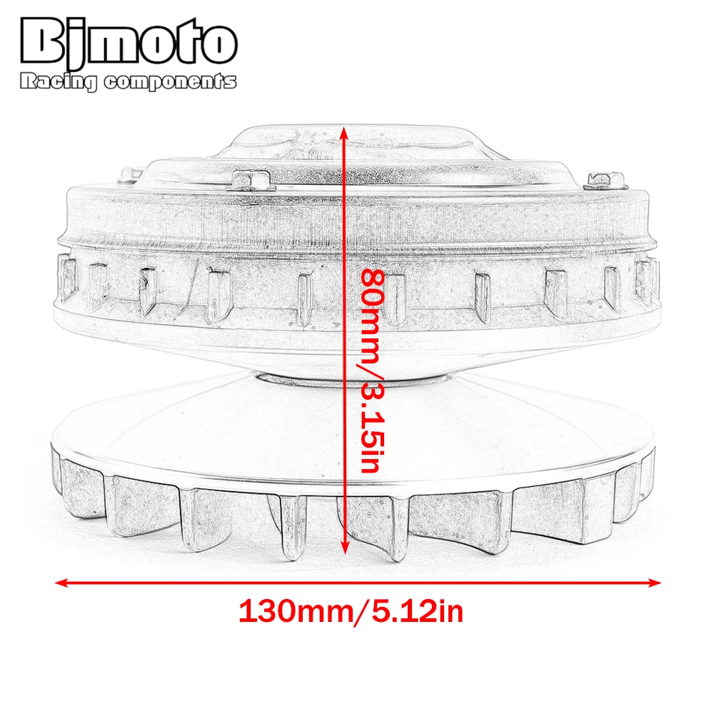 Front Clutch Variator Kit For Linhai ATV 300 E2 ATV 260 23930 23816 SHEAVE PRIMARY FIXED CDRIVE ASSY COMPLETE