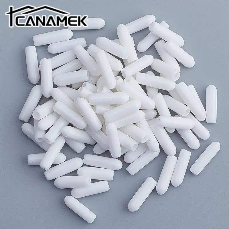 100pcs Dishwasher Rack Caps Tip Tine Cover Cap Flexible Round End Caps Protective Sleeves For Sharp Article To Prevent Collision