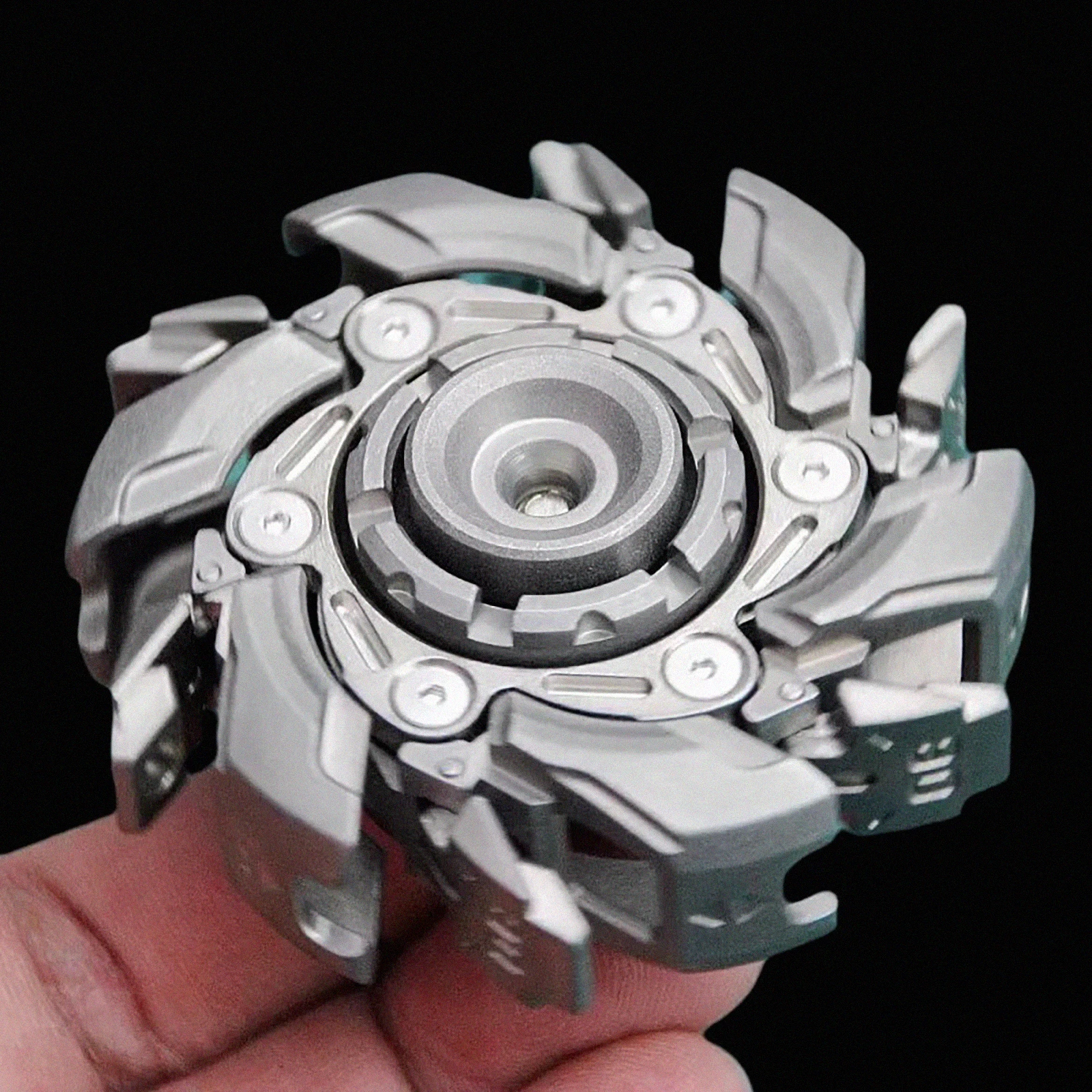 Nuovo EDC Acciaio Inossidabile Cranky 08 Fidget Spinner Sollievo dallo stress Giocattolo anti-ansia per adulti e bambini Affila l'intelligenza della concentrazione