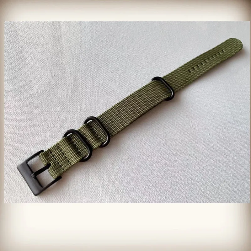 Accessori per cinturini in Nylon da 20mm 22mm adatti per Rolex Seiko bracciale uomo donna cinturino in tela traspirante fibbia ad ardiglione