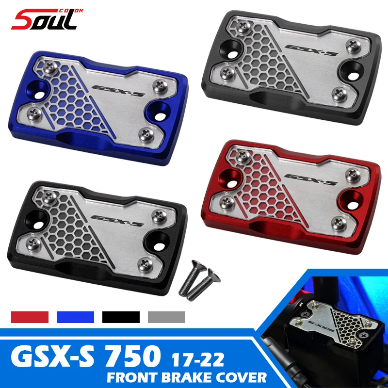 

Aluminum Front Brake Clutch Cylinder Fluid Reservoir Cover Fits For SUZUKI GSX-S 750 17-24 GSXS750 2018 2019 2020 2021 2022 2023