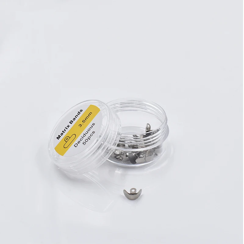 Lab Repair Tool Metal MatriceStripSectional Contoured Lab Matrix Bands 50Pcs/Box. Lab Material AccessorieS - view 3