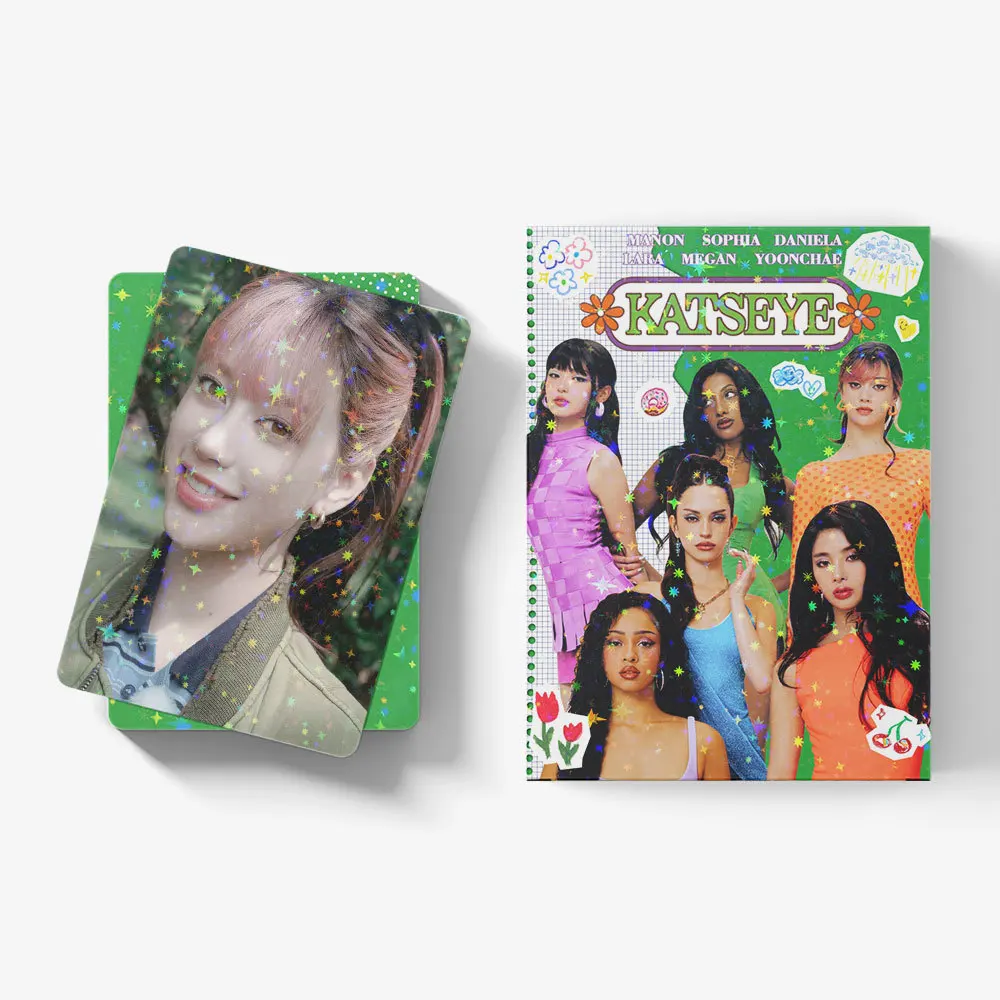 45pcs/set TKATSEYE 2026 Season’s Greetings lomo Star Photocards Photo Lomo Cards Fans Collection Printed Cards