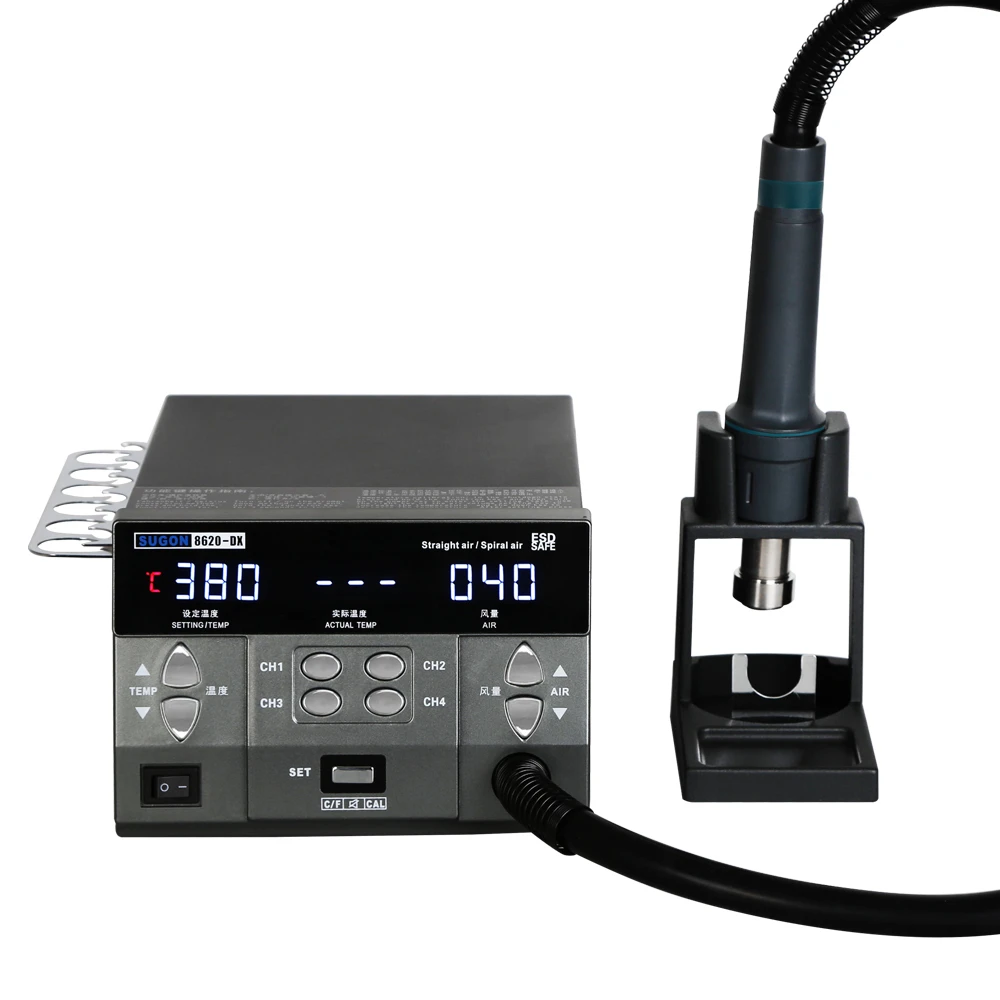 8620DX Soldering Rework Station Hot Air Rework Station Blower Gun Hot Air Gun with Mobile Phone Repairing