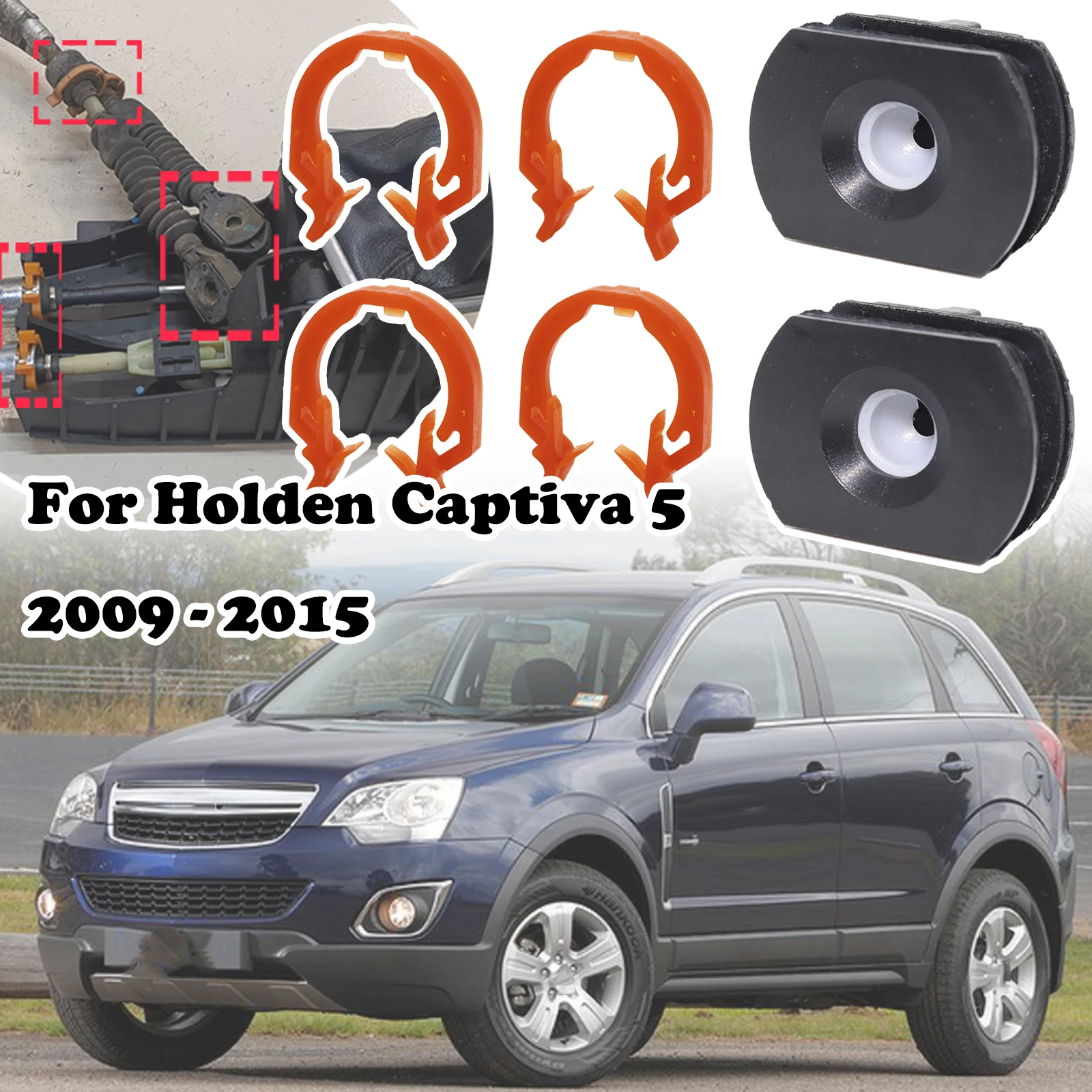 For Holden Captiva 5 Winstorm Manual Gear Linkage Cable Shift Transmission Lever Connector Collect 25181808 96639370 2009 - 2015