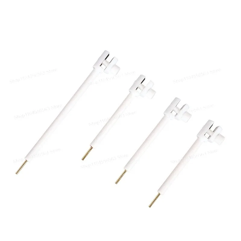 JJ110 Pt Electrode Clip PTFE Tetrafluoroplatinum Electrochemical Working Electrode for Carbon Paper/ITO Glass
