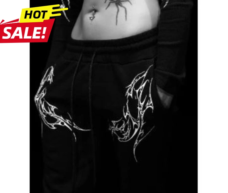 European and American Spring and Autumn Street Hip-hop Trend Punk Style Visual Design Sense The Cuff Asian Pants Men and Women