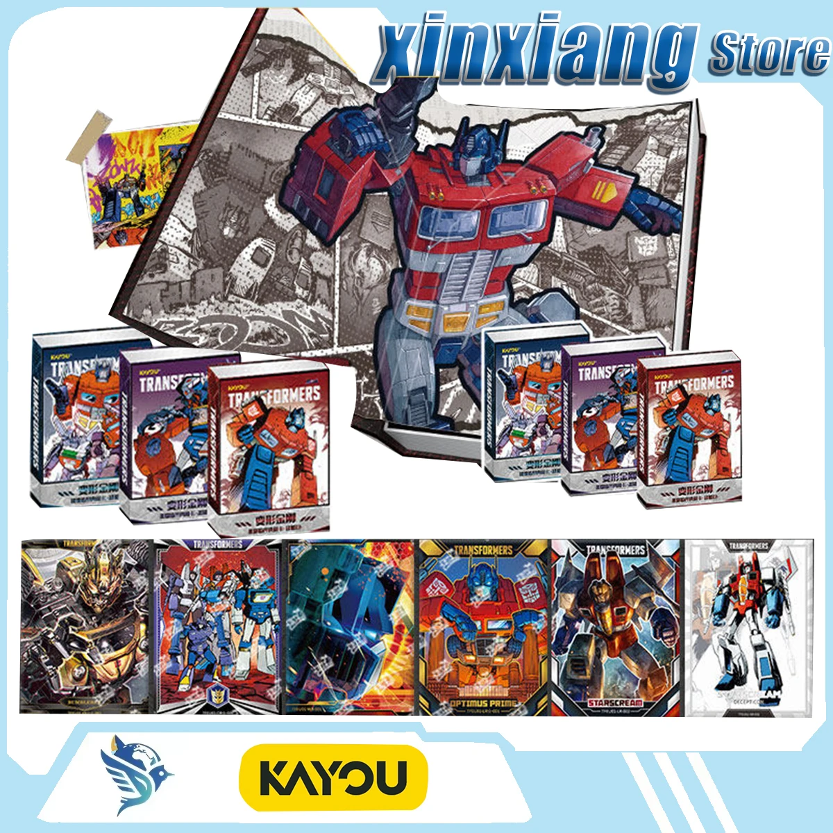 kayou-transformers-cards-energy-critical-collector-card-extra-pack-cartoon-characters-in-anime-and-manga-mechanical-technology