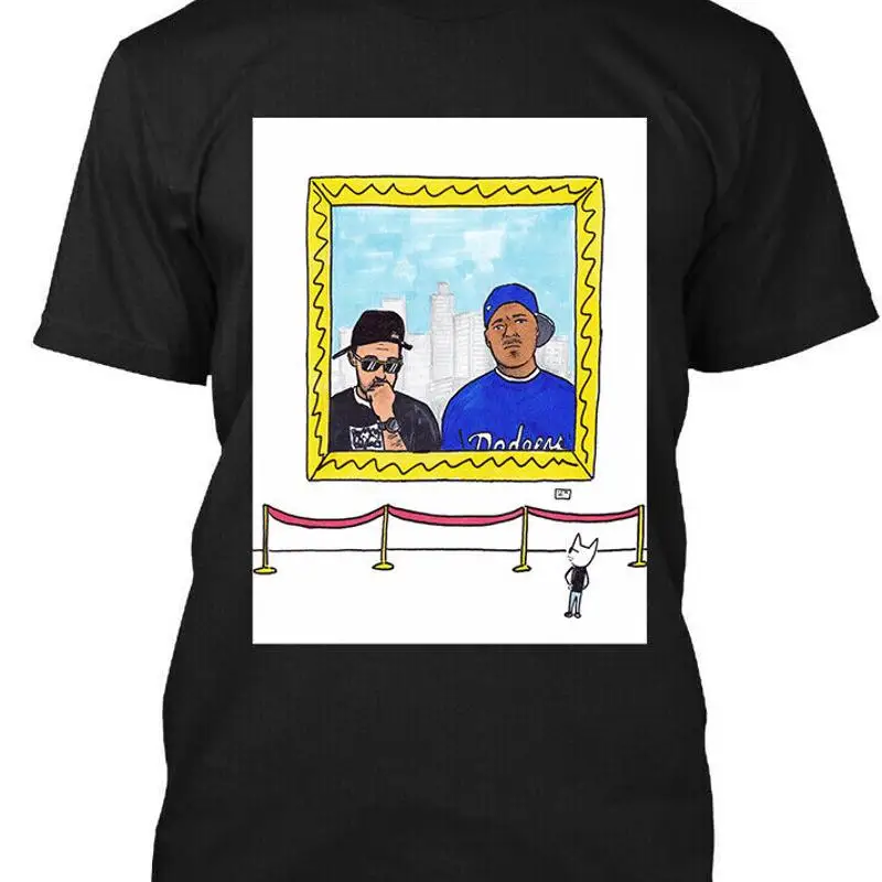 Camiseta limitada NWT People Under the Stairs American Hip Hop Duo músico S 4XL