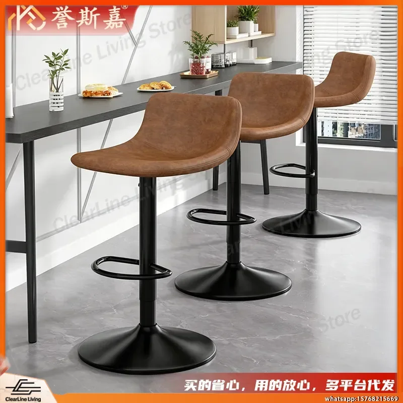 adjustable-height-swivel-bar-stool-with-backrest-for-kitchen-island-home-bar-counter-modern-light-luxury-high-stool-dining