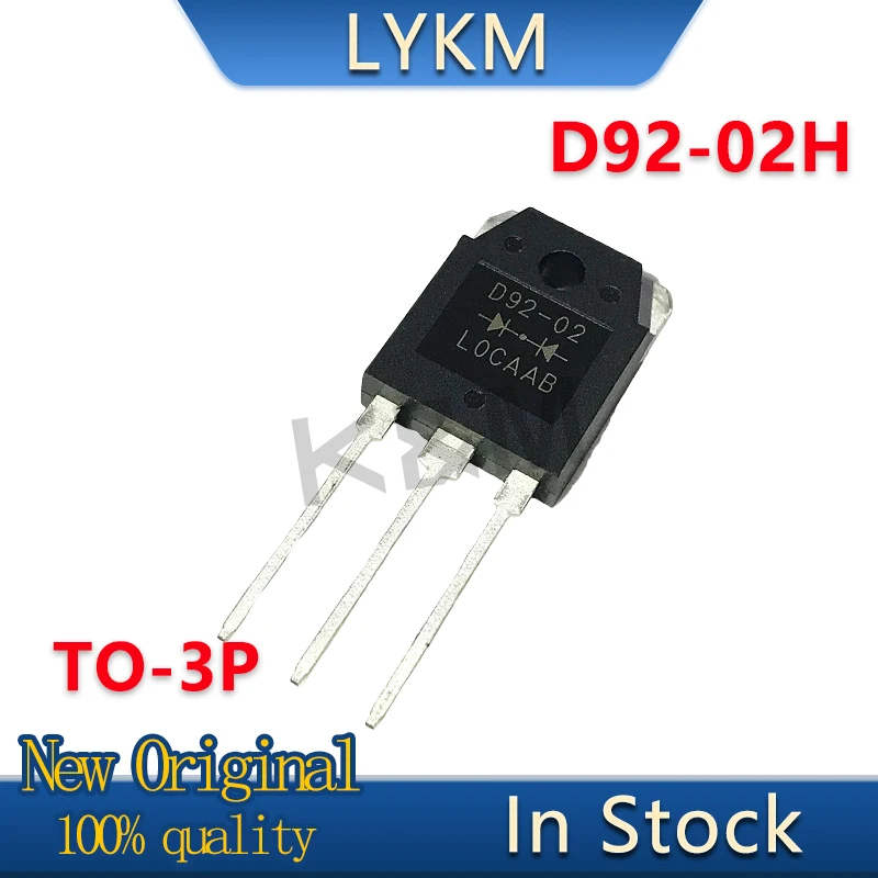 5-10/PCS New Original D92-02H D92-02 TO-3P 20A 200V Fast recovery diodes are commonly used in welding machines In Stock