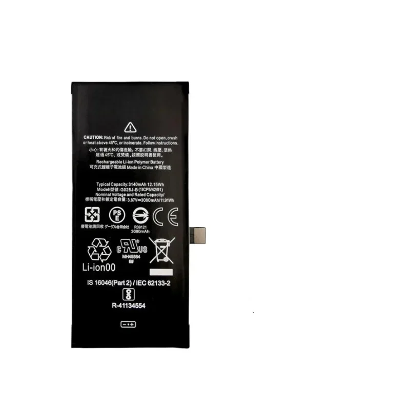 2pcs For Google Pixel 4A Pixel4A Genuine Latest Production Phone G025J-B 3080mAh Replacement Battery+Tools