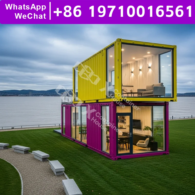 

Temporary Canteen Small House Pre Fabricated Homes Shipping Container Homes 4 Container House Flat Pack House Temporary Canteens