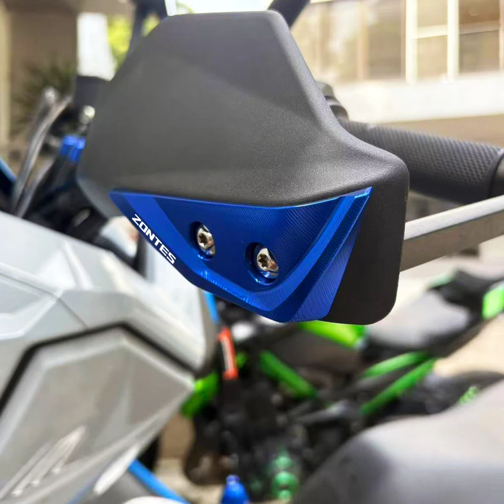 For ZONTES 368G 368 G 2024 2025 2026 400G Motorcycle Accessorie Handlebar Windshield Trim Cover Hand Guard Handguard Caps ZT368G