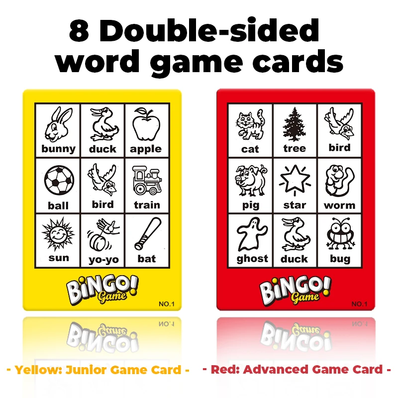 Lernspielmaschine für Kinder, Lernwerkzeug für englische Wörter, Intelligenzentwicklung, lustiges interaktives Tischspiel