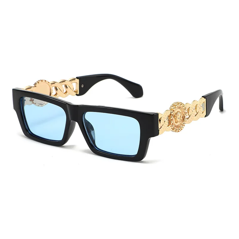 New fashion square men's and women's sunglasses trend advanced fashion sunglasses women image 6