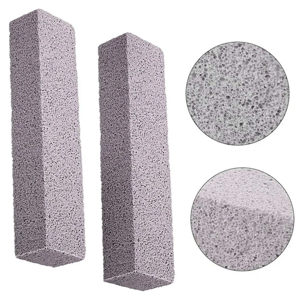 2pcs Toilet Cleaner Stone Natural Pumice Stone Toilets Brush Bathroom Cleaning Brush Cleaning Stone Bathroom Gadgets