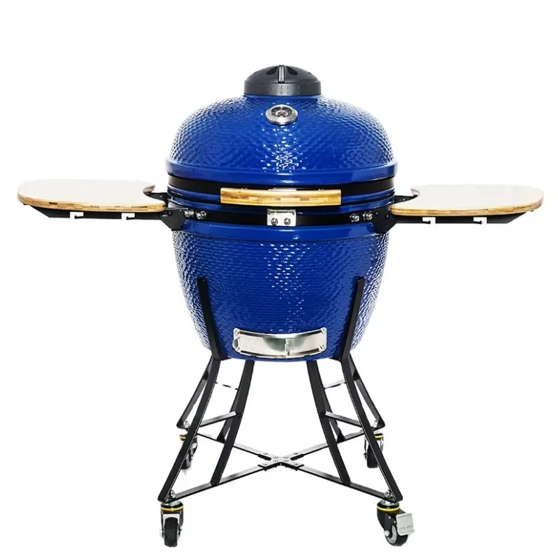 

HY-G16 16inch Kamodo Family Shaped Charcoal Smoker Ceramic BBQ Grill Meat