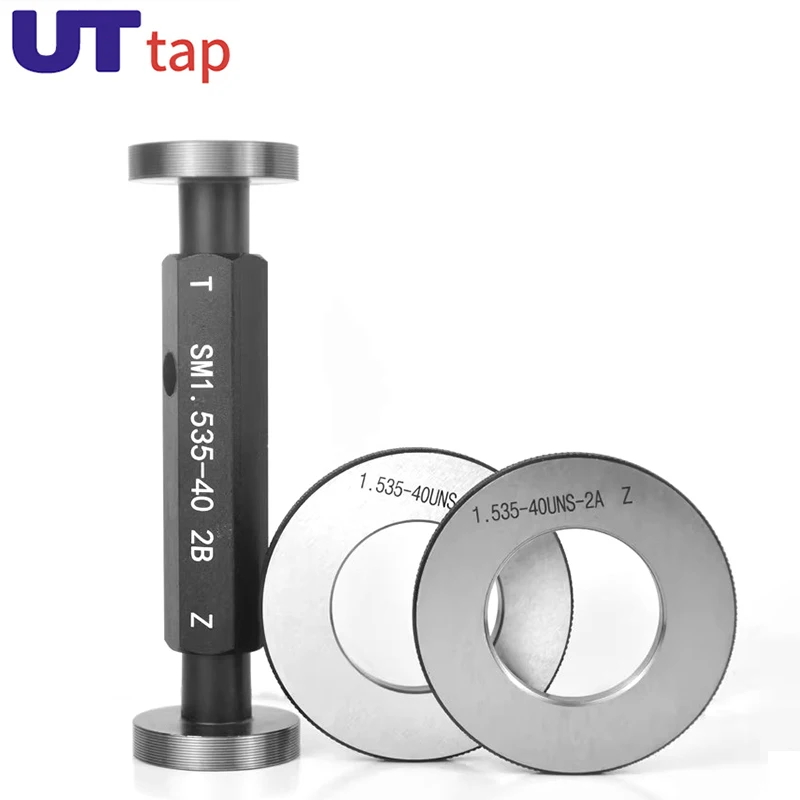 

UT TAP 1 шт./1 комплект, оптический резьбовой калибр SM (SM0.525, 0.8, 1.035, 1.535, 2.035), GO/NOGO, измерительный инструмент для резьбы