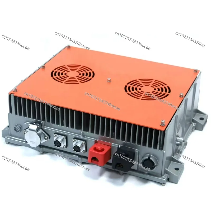 6.6kw 48v 105A air-cooled car AC-DC battery charger with 3-phase 380v AC input