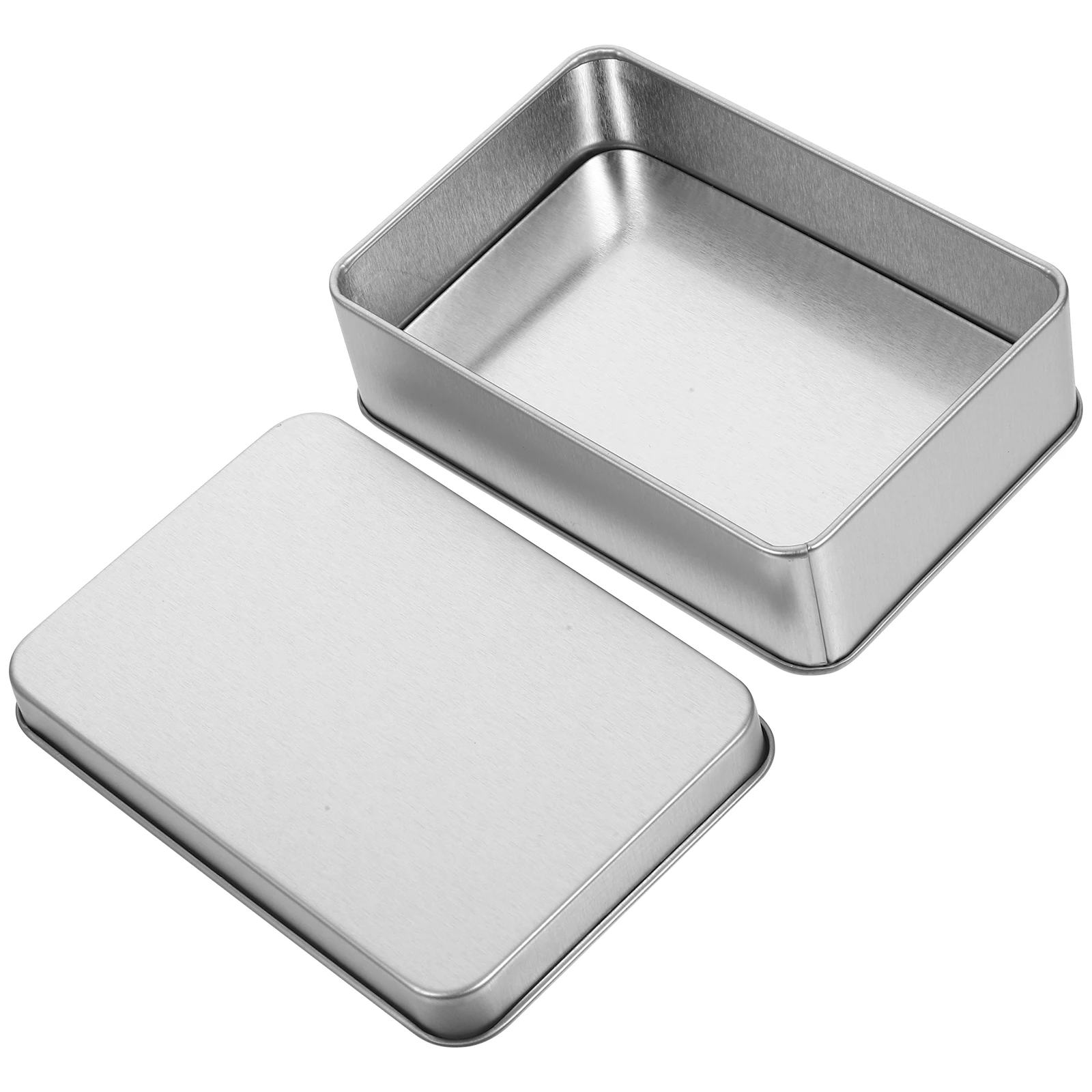 

4pcs Round Soil Sampling Box Metal Storage Jar With Tight Seal For Laboratory Field Use Container For Soil Weighing