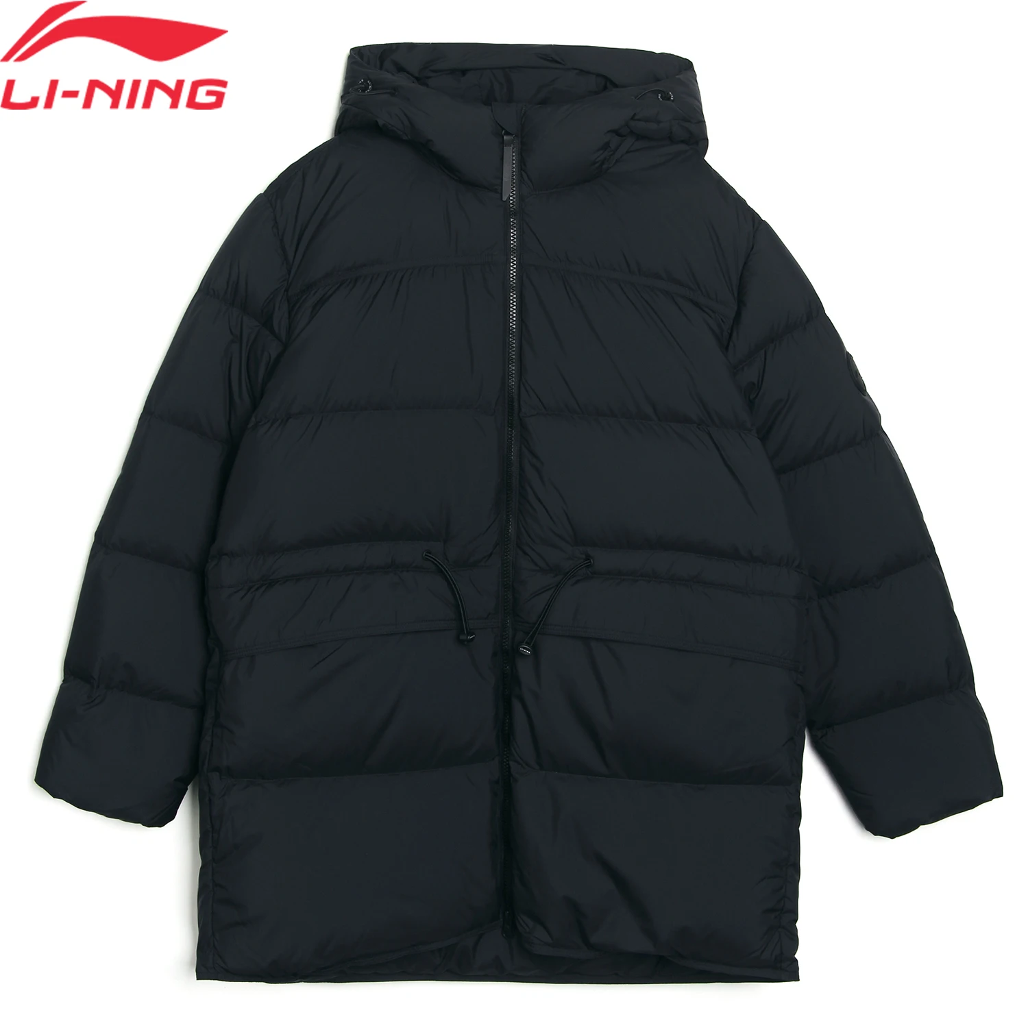 

Li-Ning Women Training Down Jacket 100%Polyester 90%Duck Down Regular Fit Warm LiNing Sports Winter Hooded Coat AYMV188