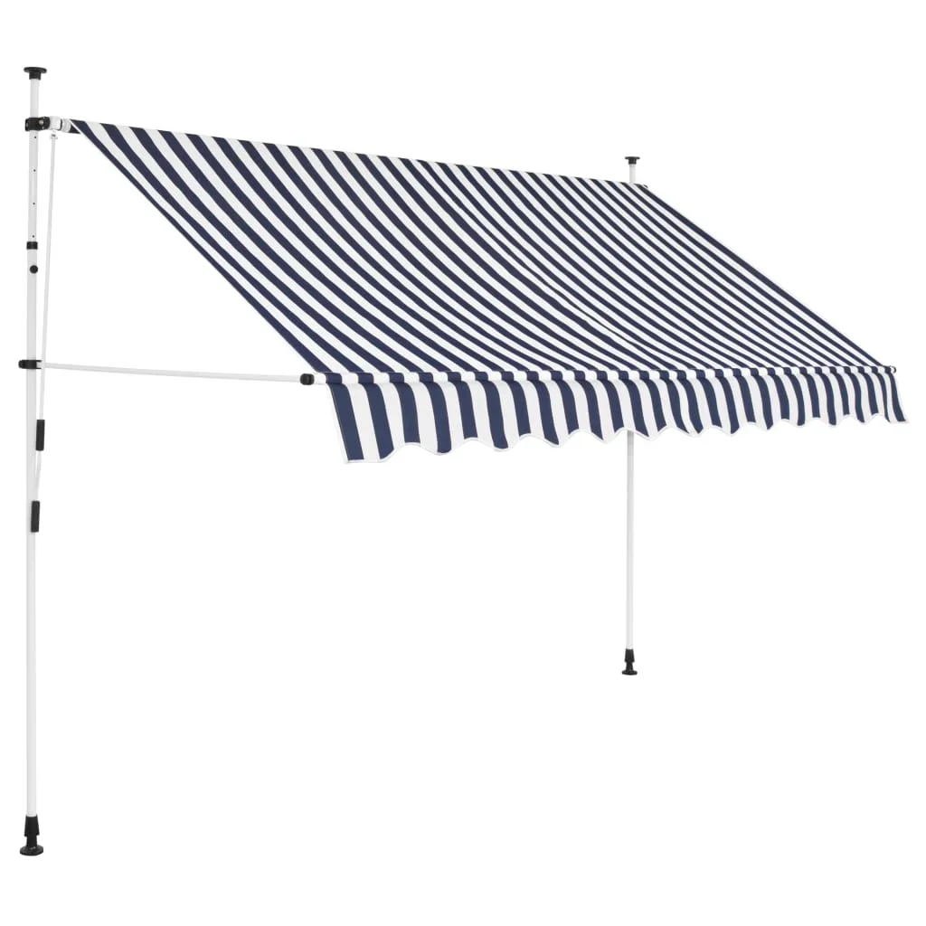 

Manual retractable awning 150cm/200cm/250 cm/300cm/350cm/400cm for the window, on the terrace, the balcony or garden