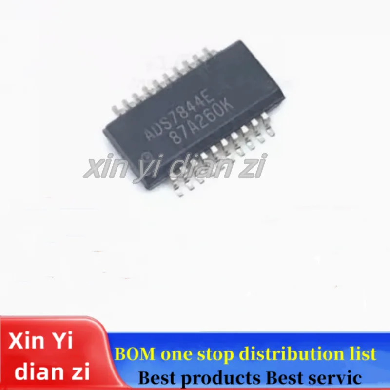 1pcs/lot ADS7844E ADS7844 SOP-20 analog-to-digital converter ic chips in stock