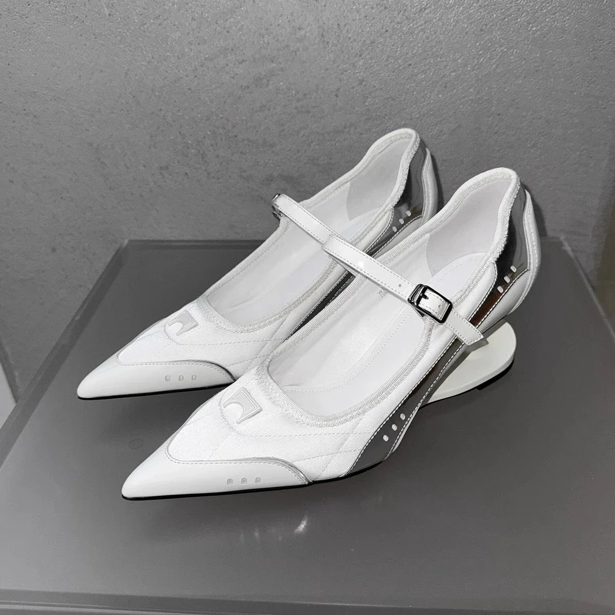 المرأة أحذية عالية الكعب الخريف جديد شكل خاص أشار تو تصميم فاخر مضخات مثير عدم الانزلاق منخفضة أعلى أحذية أحذية نسائية #6