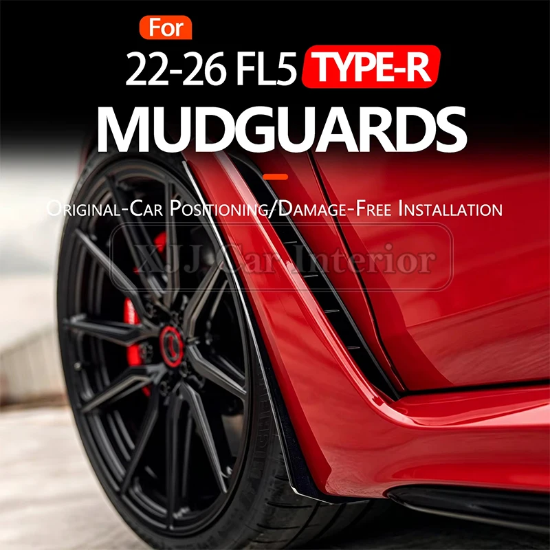 for Honda Civic FL5 Type R 2022 2023 2024 2025 2026 Mud Guard Fender Stone-Guard Protection Car Exterior Modification Accessorie