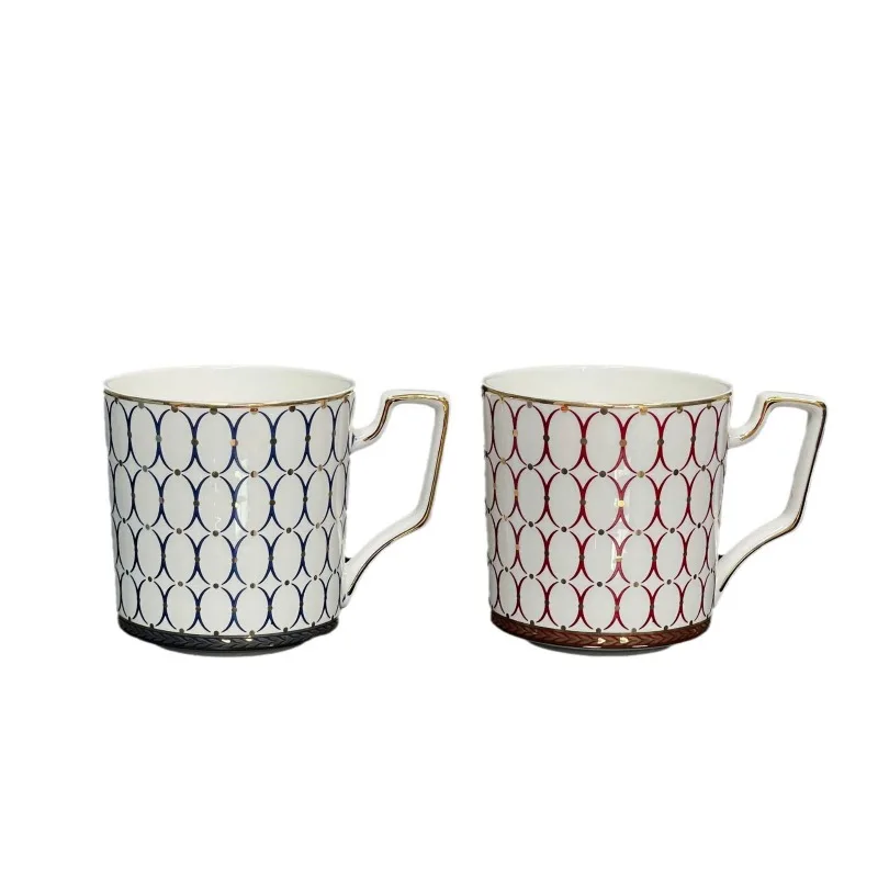 Bone China Tasse Geschenk Paar Paar Keramiktasse Souvenir Geschenk zum Verschenken des täglichen Gebrauchs