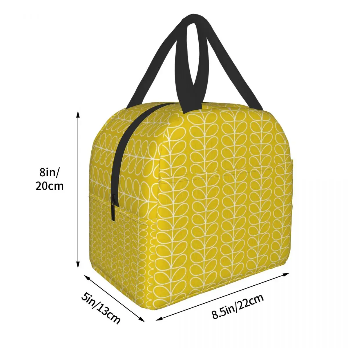 Luxury Orla Kiely Lunch Bag Women Thermal Cooler Insulated Scandinavian Flowers Lunch Box for Student School Picnic Storage Bag