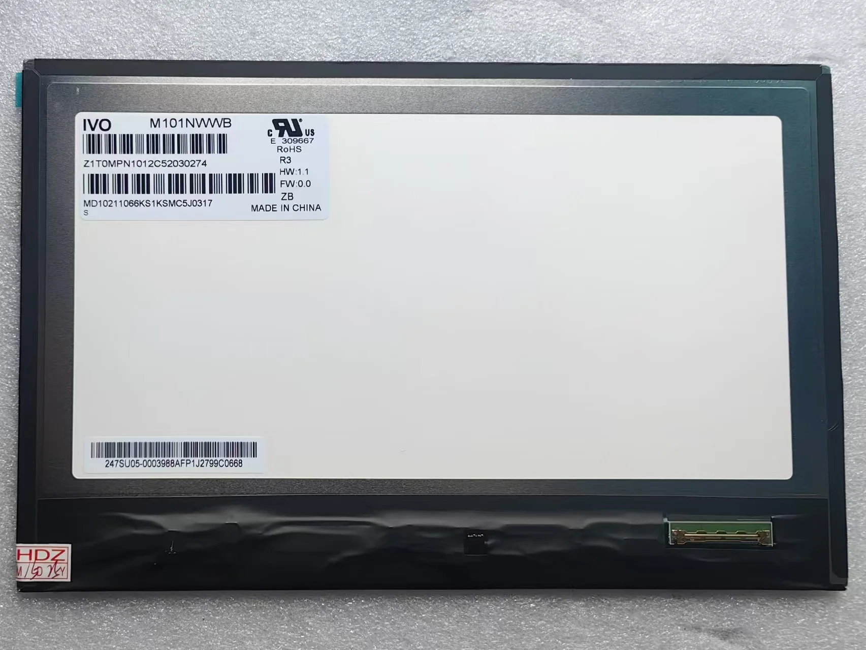 

M101NWWB 10.1inch 1280*800 TFT-LCD Display Screen